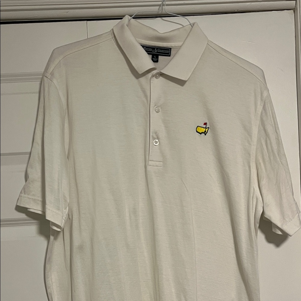 Masters Collection Men's White Polo